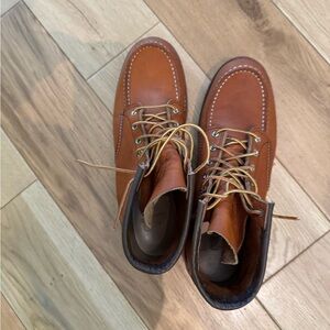 Men's Red Wing Leather Boots 875